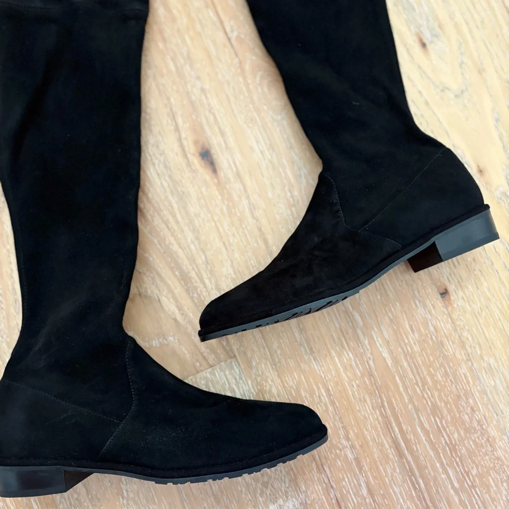Stuart Weitzman Lowland Suede Over The Knee Boots